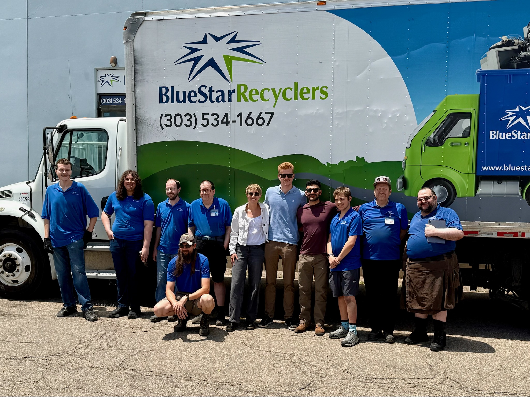 GreenSight Technologies at Blue Star Recyclers